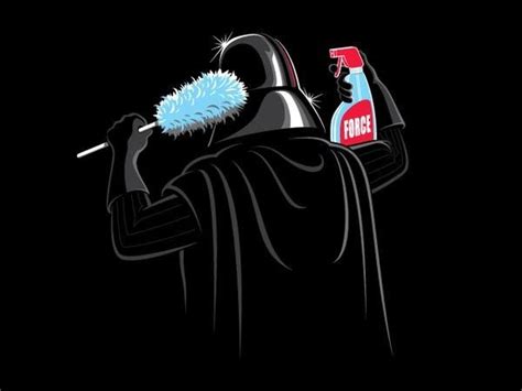 how to clean up lord vader.